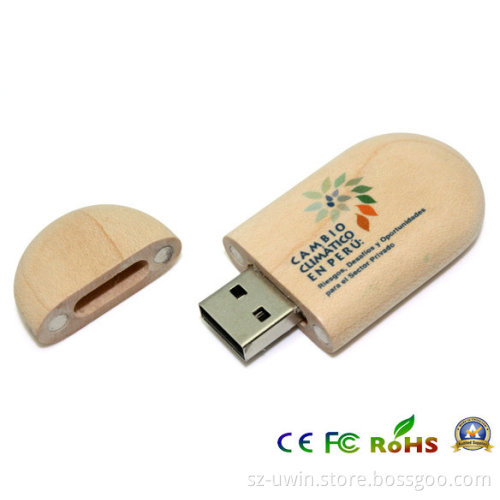 Promotional Wooden USB Flash Drive 16GB (MT014)